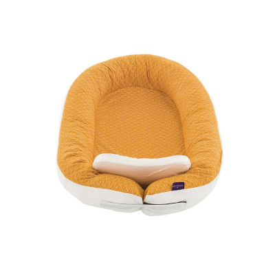 Träumeland baby nest "Home" Comfort Fische gold