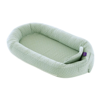 Träumeland baby nest "Home" Comfort Fische mint