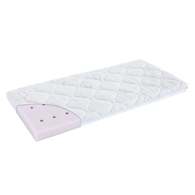 Träumeland Matelas Bébé pour poussette Brise Light 50 x 100 x 6 cm carré