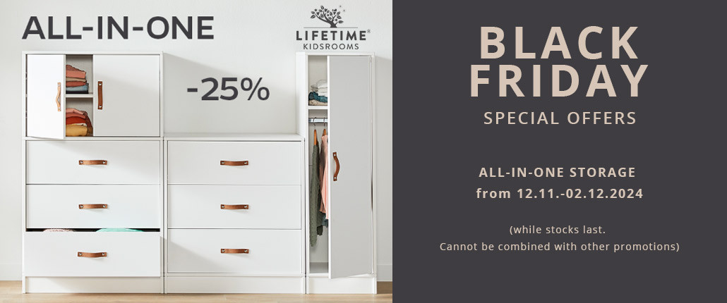 BLACK FRIDAY SPECIAL OFFERS - ALL-IN-ONE STAY - 25 % - Promotion period: 12 November - 2 December 2024 (while stocks last)