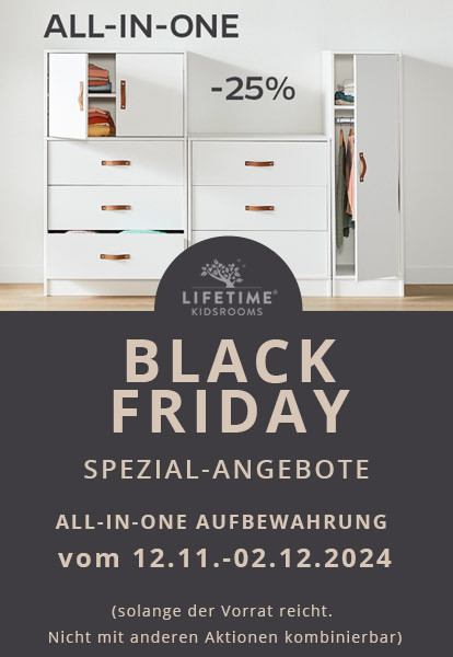 BLACK FRIDAY SPEZIAL-ANGEBOTE - ALL-IN-ONE AUFBEWAHRUNG - 25 % - Aktionszeitraum: 12.11.-02.12.2024 (solange der Vorrat reicht)