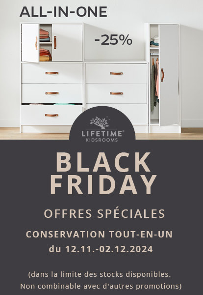 OFFRES SPÉCIALES BLACK FRIDAY - ALL-IN-ONE CONSERVATION - 25 % - Période de promotion : 12.11.-02.12.2024 (jusqu'à épuisement des stocks)