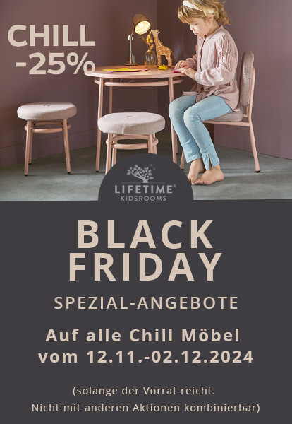 BLACK FRIDAY SPEZIAL-ANGEBOTE - CHILL LOUNGE MÖBEL - 25 %. Aktionszeitraum: 12.11.-02.12.2024 (solange der Vorrat reicht)